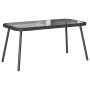 Conjunto de Comedor de Jardín de 2 Piezas con Cojines Ratán Poliéster Negro de , Sillas de jardín - Ref: Foro24-3328646, Prec...