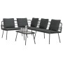 Conjunto de Sofá de Jardín de 2 Piezas con Cojines Negro en Rattan de , Sofás de exterior - Ref: Foro24-3328648, Precio: 356,...