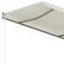 Toldo retráctil manual con postes crema 4,5x3 m de vidaXL, Toldos - Ref: Foro24-3069957, Precio: 480,62 €, Descuento: %