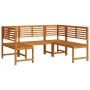 Conjunto de Banco de Jardín de 3 Piezas de Madera Maciza de Acacia de , Bancos de jardín - Ref: Foro24-3328691, Precio: 391,3...