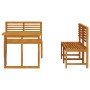 Juego de Comedor de Jardín de 4 Piezas de Madera Maciza de Acacia de , Mesas de jardín - Ref: Foro24-3328695, Precio: 312,83 ...