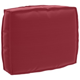 Juego de Cojines de Palet 2 Piezas Rojo Vino Poliéster Estándar de , Cojines para sillas y sofás - Ref: Foro24-3329045, Preci...
