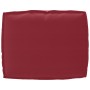 Juego de Cojines de Palet 2 Piezas Rojo Vino Poliéster Estándar de , Cojines para sillas y sofás - Ref: Foro24-3329045, Preci...