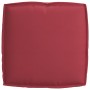 Juego de Cojines de Palet 2 Piezas Rojo Vino Poliéster Estándar de , Cojines para sillas y sofás - Ref: Foro24-3329045, Preci...
