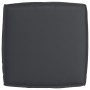 Juego de cojines de palet Set de 2 Negro Poliéster Cojín de palet de , Cojines para sillas y sofás - Ref: Foro24-3329053, Pre...