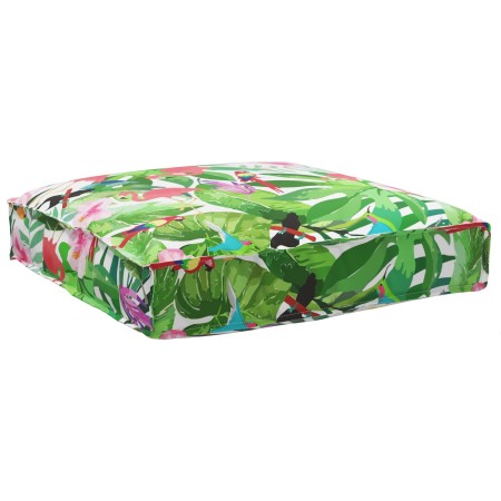 Juego de Cojines de Palet Set de 2 Jungla Tropical Poliéster de , Cojines para sillas y sofás - Ref: Foro24-3329078, Precio: ...