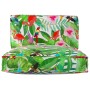 Juego de Cojines de Palet Set de 2 Jungla Tropical Poliéster de , Cojines para sillas y sofás - Ref: Foro24-3329078, Precio: ...