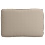 Juego de Cojines para Palets Set de 2 Taupe Poliéster de , Cojines para sillas y sofás - Ref: Foro24-3329084, Precio: 94,72 €...