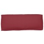 Juego de Cojines de Palet Set de 2 Rojo Vino Poliéster de , Cojines para sillas y sofás - Ref: Foro24-3329085, Precio: 78,88 ...