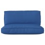 Juego de Cojines de Pallet de 2 Piezas Azul Royal Tela Oxford de , Cojines para sillas y sofás - Ref: Foro24-3329086, Precio:...
