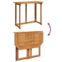 Conjunto Bistro de Jardín de 3 Piezas con Cojines de Madera Sólida de Acacia de , Mesas de jardín - Ref: Foro24-3329111, Prec...
