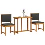 Conjunto de Comedor de Jardín de 3 Piezas de Madera Maciza de Acacia de , Mesas de jardín - Ref: Foro24-3329112, Precio: 224,...