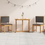 Conjunto de Comedor de Jardín de 3 Piezas de Madera Maciza de Acacia de , Mesas de jardín - Ref: Foro24-3329112, Precio: 224,...