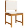Conjunto de Comedor de Jardín de 5 Piezas de Madera Maciza de Acacia de , Mesas de jardín - Ref: Foro24-3329115, Precio: 436,...