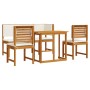 Conjunto de Comedor de Jardín de 5 Piezas de Madera Maciza de Acacia de , Mesas de jardín - Ref: Foro24-3329115, Precio: 436,...