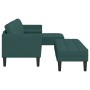 Juego de Sofá de 2 Piezas con Cojines de Tela Verde Oscuro de , Sofás - Ref: Foro24-3329256, Precio: 324,49 €, Descuento: %