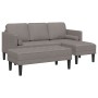 Juego de Sofá de 2 Piezas con Cojines en Tela Taupe de , Sofás - Ref: Foro24-3329257, Precio: 421,62 €, Descuento: %