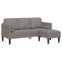 Juego de Sofá de 2 Piezas con Cojines en Tela Taupe de , Sofás - Ref: Foro24-3329257, Precio: 421,62 €, Descuento: %