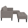 Juego de Sofá de 2 Piezas con Cojines en Tela Taupe de , Sofás - Ref: Foro24-3329257, Precio: 421,62 €, Descuento: %
