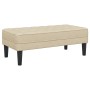 Conjunto de Sofá de 2 Piezas con Cojines Crema de Tela de , Sofás - Ref: Foro24-3329258, Precio: 353,25 €, Descuento: %