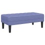 Juego de sofá de 2 piezas con cojines azul vaquero de tela de , Sofás - Ref: Foro24-3329262, Precio: 326,95 €, Descuento: %