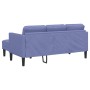 Juego de sofá de 2 piezas con cojines azul vaquero de tela de , Sofás - Ref: Foro24-3329262, Precio: 326,95 €, Descuento: %