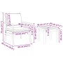 Conjunto de Comedor de Jardín de 6 Piezas con Cojines de Madera Sólida de Acacia de , Sofás de exterior - Ref: Foro24-3331815...