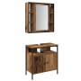 Set de Muebles de Baño de 2 Piezas de Madera Vieja y Madera Ingenierizada de , Muebles de baño - Ref: Foro24-3332499, Precio:...