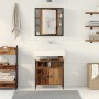 Set de Muebles de Baño de 2 Piezas de Madera Vieja y Madera Ingenierizada de , Muebles de baño - Ref: Foro24-3332499, Precio:...