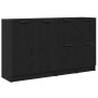 Buffets 3 pcs Madera de Roble Negro de , Aparadores - Ref: Foro24-3332500, Precio: 128,14 €, Descuento: %