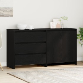 2-Pieza Consolas en Madera Elaborada de Roble Negro de , Aparadores - Ref: Foro24-3332523, Precio: 153,32 €, Descuento: %