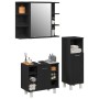 Juego de Muebles de Baño Conjunto de 3 Roble Negro de , Muebles de baño - Ref: Foro24-3333048, Precio: 183,15 €, Descuento: %