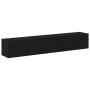 Juego de 2 piezas de mueble para TV en madera elaborada negra de , Muebles TV - Ref: Foro24-3333055, Precio: 94,48 €, Descuen...