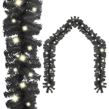 Guirnalda de Navidad con luces LED negro 5 m de vidaXL, Luces de Navidad - Ref: Foro24-329189, Precio: 34,81 €, Descuento: %