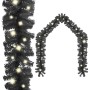 Guirnalda de Navidad con luces LED negro 5 m de vidaXL, Luces de Navidad - Ref: Foro24-329189, Precio: 34,81 €, Descuento: %