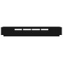 Mueble para TV con luces LED Negro Roble 260x35x40 cm de madera de , Muebles TV - Ref: Foro24-3333064, Precio: 209,69 €, Desc...