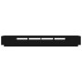 Mueble de TV con luces LED, Negro Roble, 300x35x40 cm, Madera Compuesta de , Muebles TV - Ref: Foro24-3333065, Precio: 222,66...