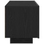 Cabinet de Noche Negro Roble cm Madera Elaborada de , Mesitas de noche - Ref: Foro24-3333066, Precio: 73,66 €, Descuento: %