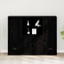 Alacena Negro Roble 132x35,5x103,5 cm Madera Elaborada de , Aparadores - Ref: Foro24-3333078, Precio: 208,40 €, Descuento: %
