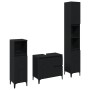 Conjunto de Muebles de Baño Set de 3 Roble Negro Madera Diseñada de , Muebles de baño - Ref: Foro24-3333087, Precio: 200,85 €...
