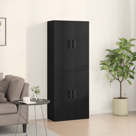 Armarios 2 pcs Roble Negro 69,5x34x180 cm Madera Elaborada de , Aparadores - Ref: Foro24-3333102, Precio: 165,43 €, Descuento: %