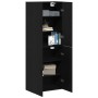 Armarios 2 pcs Negro Roble 69,5x34x180 cm Madera ingenierizada de , Aparadores - Ref: Foro24-3333103, Precio: 163,58 €, Descu...