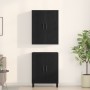 Armarios 2 pcs Negro Roble 69,5x34x180 cm Madera Elaborada de , Aparadores - Ref: Foro24-3333104, Precio: 174,91 €, Descuento: %