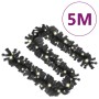 Guirnalda de Navidad con luces LED negro 5 m de vidaXL, Luces de Navidad - Ref: Foro24-329189, Precio: 34,81 €, Descuento: %