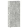 Zapatero Gris Concreto Madera Zapatero Rectangular Industrial de , Zapateros y organizadores de calzado - Ref: Foro24-3333839...