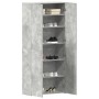 Zapatero Gris Concreto Madera Zapatero Rectangular Industrial de , Zapateros y organizadores de calzado - Ref: Foro24-3333839...