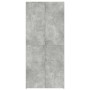 Zapatero Gris Concreto Madera Zapatero Rectangular Industrial de , Zapateros y organizadores de calzado - Ref: Foro24-3333839...