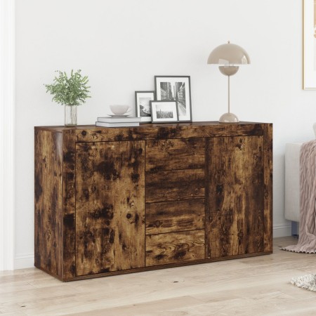 Aparador Roble Ahumado Madera Elaborada 120 x 36 x 69 cm Aparador de , Aparadores - Ref: Foro24-3333860, Precio: 137,54 €, De...