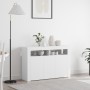 Aparador Blanco Blanco Madera Contrachapada 116 x 30 x 75 cm de , Aparadores - Ref: Foro24-3333876, Precio: 137,58 €, Descuen...