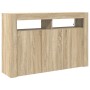Mueble de Almacenamiento Roble Sonoma Madera contrachapada de , Aparadores - Ref: Foro24-3333878, Precio: 140,38 €, Descuento: %